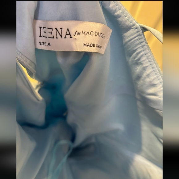 Mac Duggal Classic A Line V Neck Ball Gown Sz 6 - Picture 6 of 9